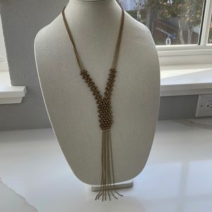 Banana Republic long necklace.